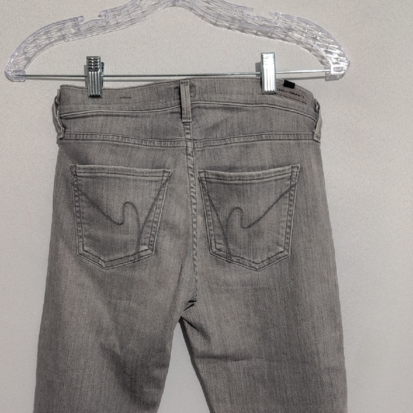Citizens of Humanity Grey Skinny Jeans - Size 24 - Soft Stretch - Picture 5 of 9
